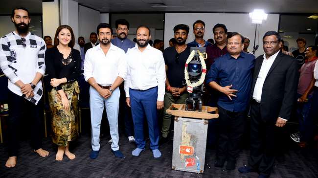 Surya 37 Movie Launch Stills